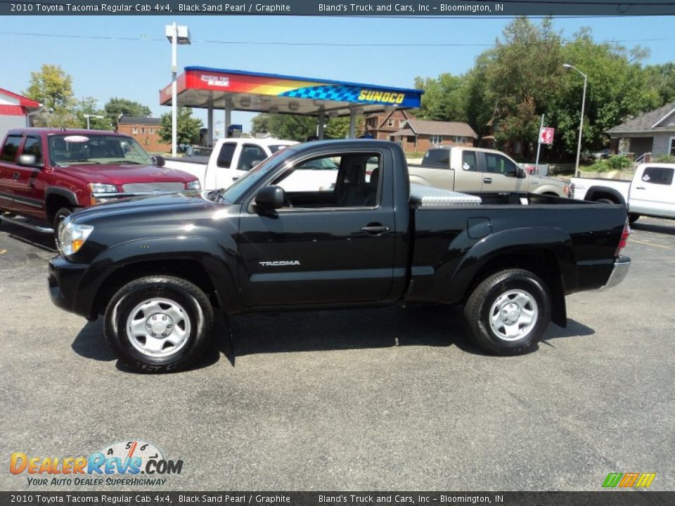 2010 Toyota Tacoma Regular Cab 4x4 Black Sand Pearl / Graphite Photo #1