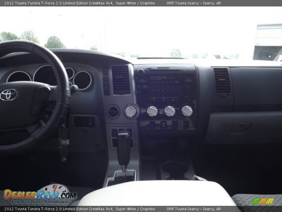 2012 Toyota Tundra T-Force 2.0 Limited Edition CrewMax 4x4 Super White / Graphite Photo #10