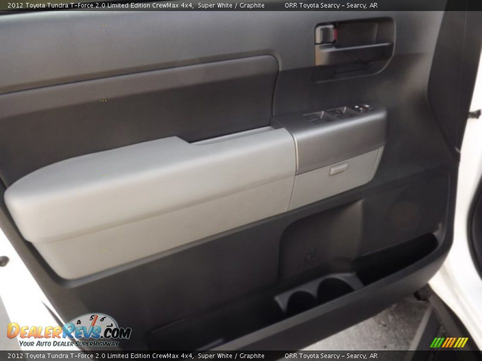 2012 Toyota Tundra T-Force 2.0 Limited Edition CrewMax 4x4 Super White / Graphite Photo #12