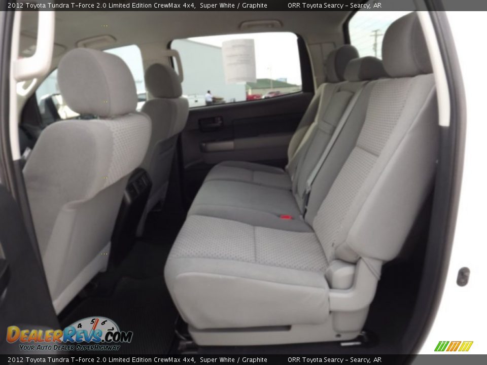 Graphite Interior - 2012 Toyota Tundra T-Force 2.0 Limited Edition CrewMax 4x4 Photo #14