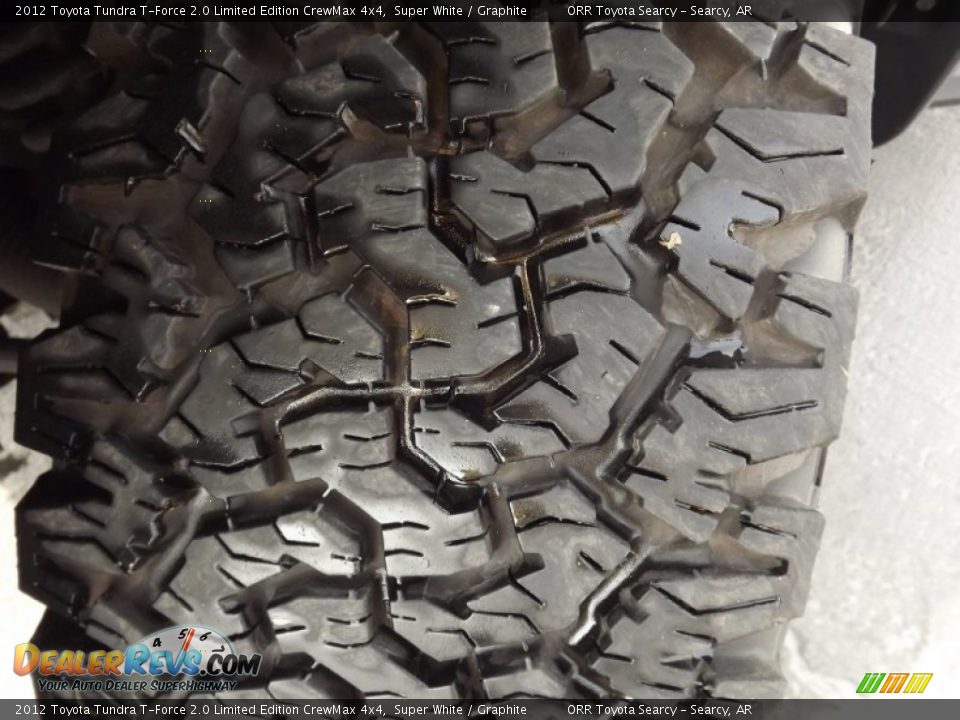 2012 Toyota Tundra T-Force 2.0 Limited Edition CrewMax 4x4 Super White / Graphite Photo #17