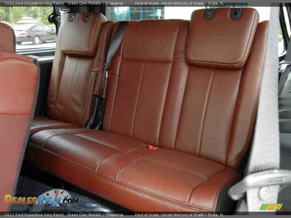 Rear Seat of 2012 Ford Expedition King Ranch Photo #7