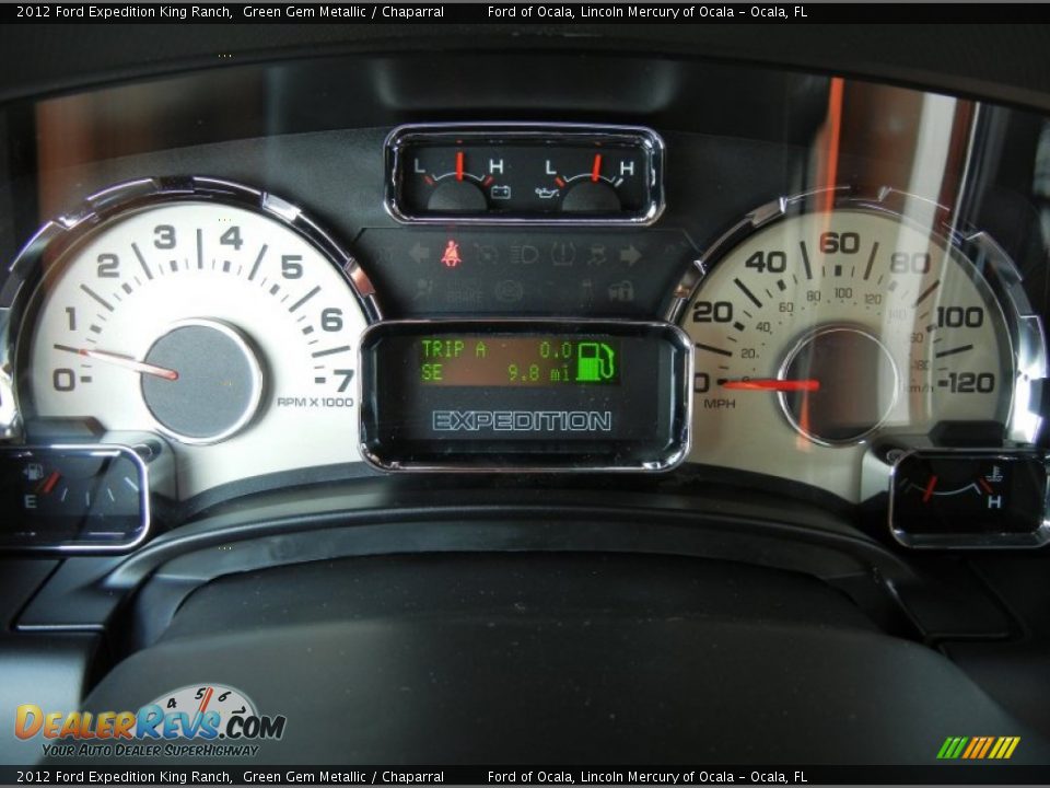 2012 Ford Expedition King Ranch Gauges Photo #10