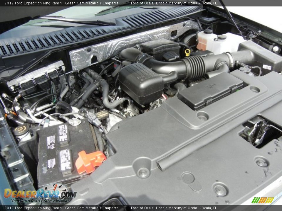 2012 Ford Expedition King Ranch 5.4 Liter SOHC 24-Valve VVT Flex-Fuel V8 Engine Photo #13