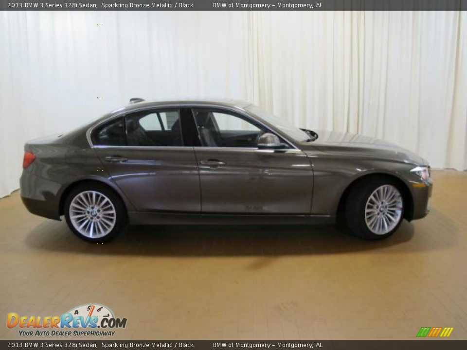 2013 BMW 3 Series 328i Sedan Sparkling Bronze Metallic / Black Photo #2