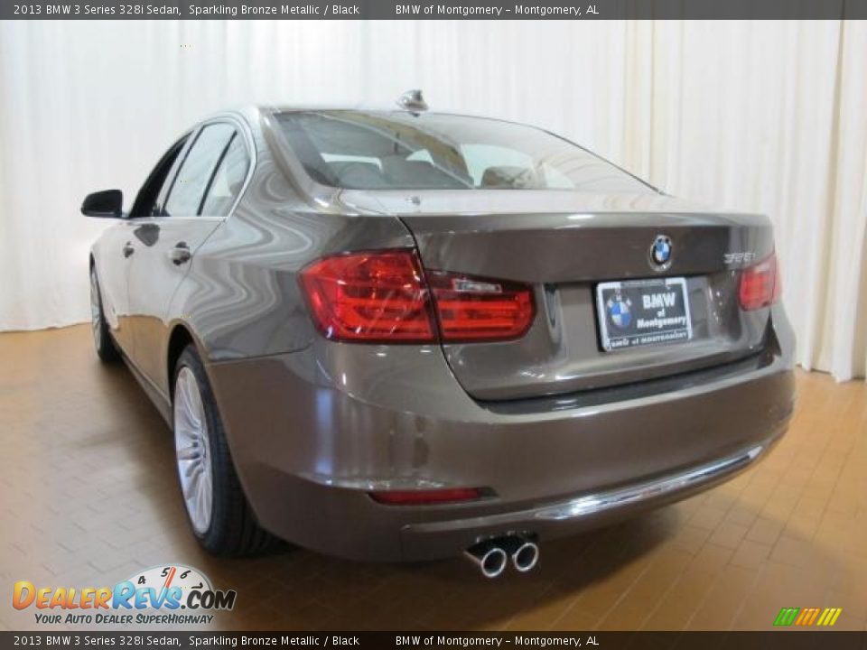 2013 BMW 3 Series 328i Sedan Sparkling Bronze Metallic / Black Photo #4