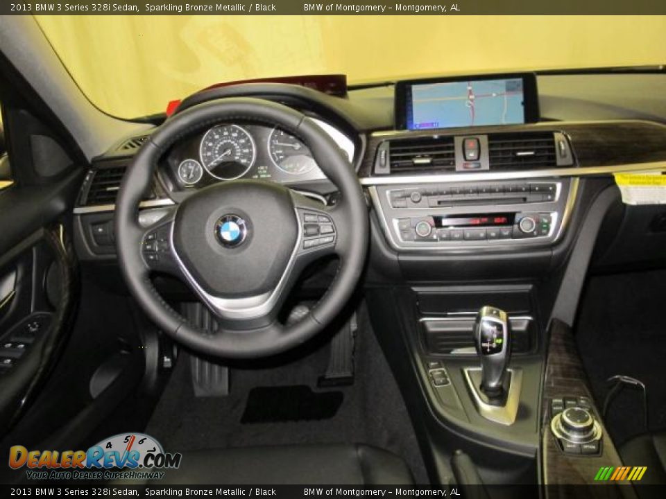 2013 BMW 3 Series 328i Sedan Sparkling Bronze Metallic / Black Photo #7