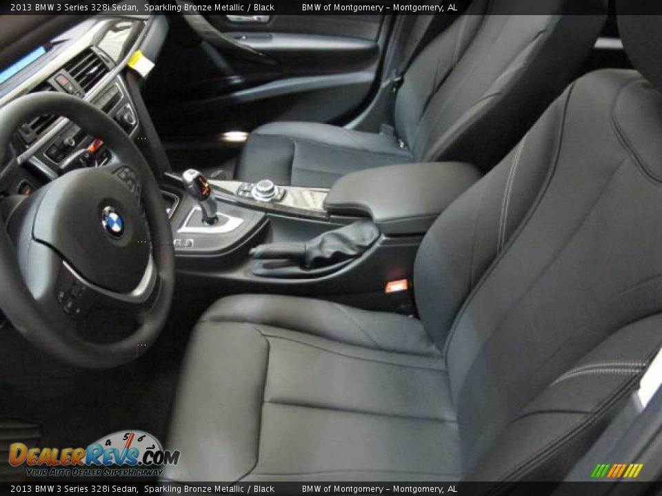 2013 BMW 3 Series 328i Sedan Sparkling Bronze Metallic / Black Photo #9