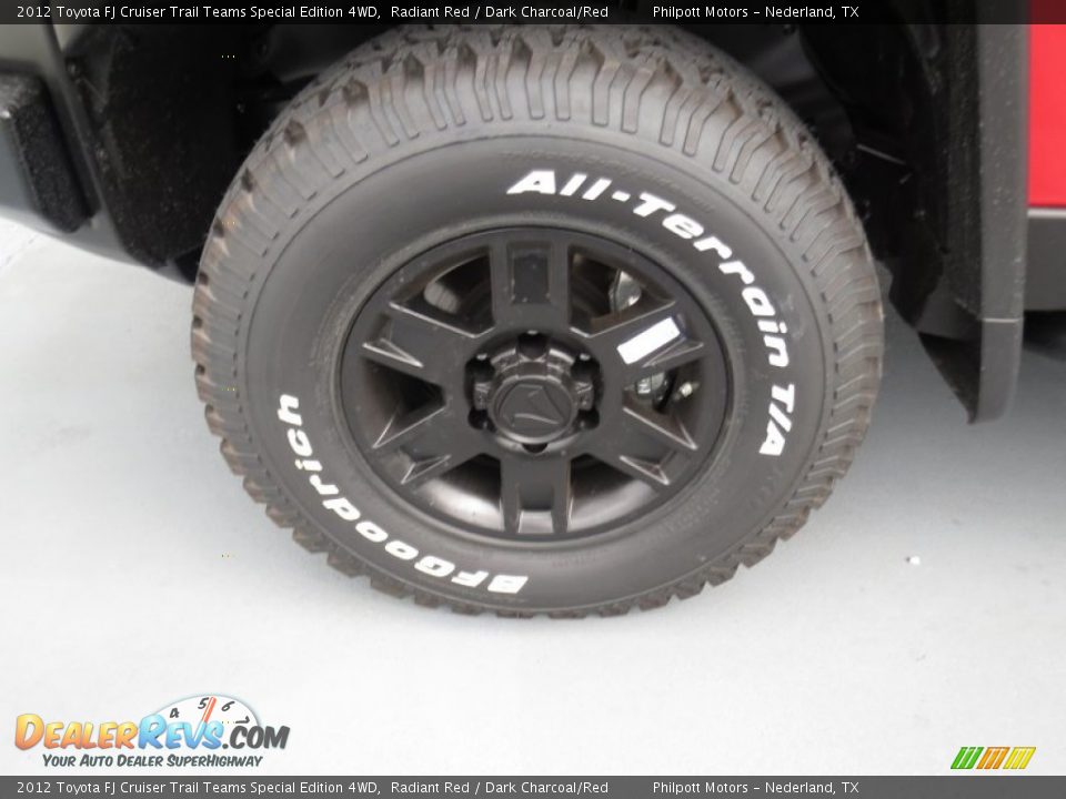 2012 Toyota FJ Cruiser Trail Teams Special Edition 4WD Wheel Photo #10