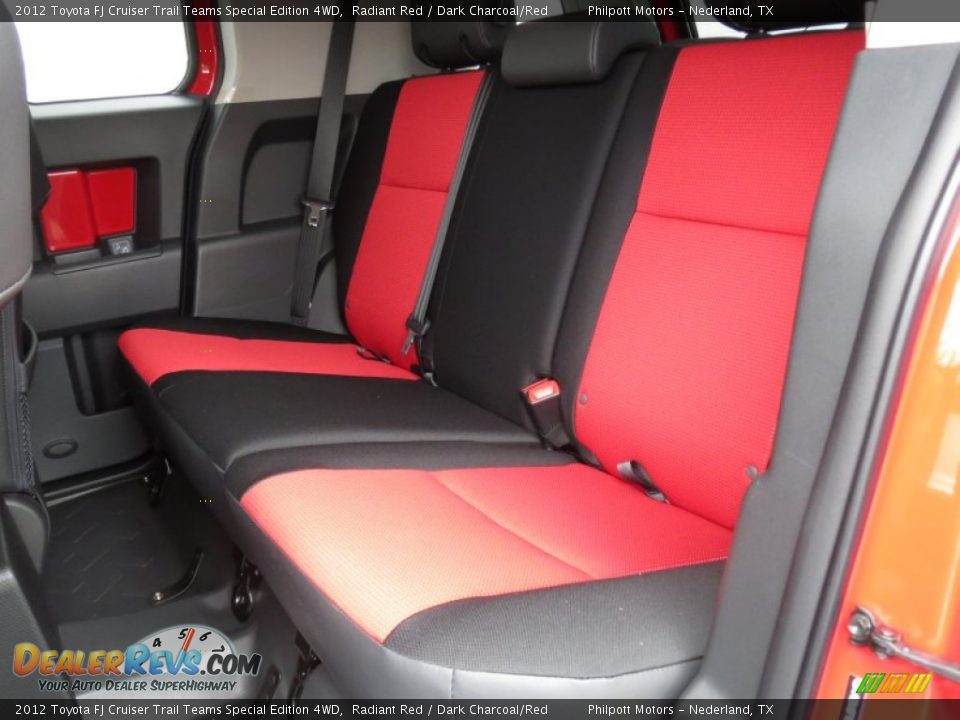 Rear Seat of 2012 Toyota FJ Cruiser Trail Teams Special Edition 4WD Photo #20