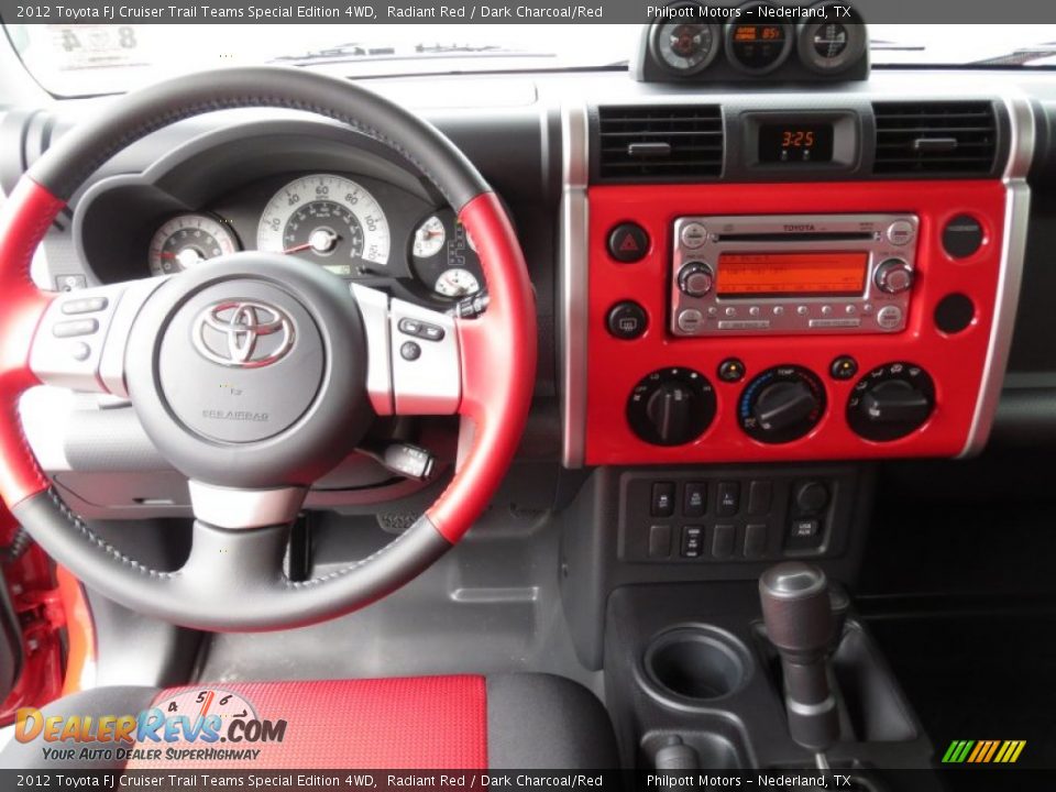 Dashboard of 2012 Toyota FJ Cruiser Trail Teams Special Edition 4WD Photo #25