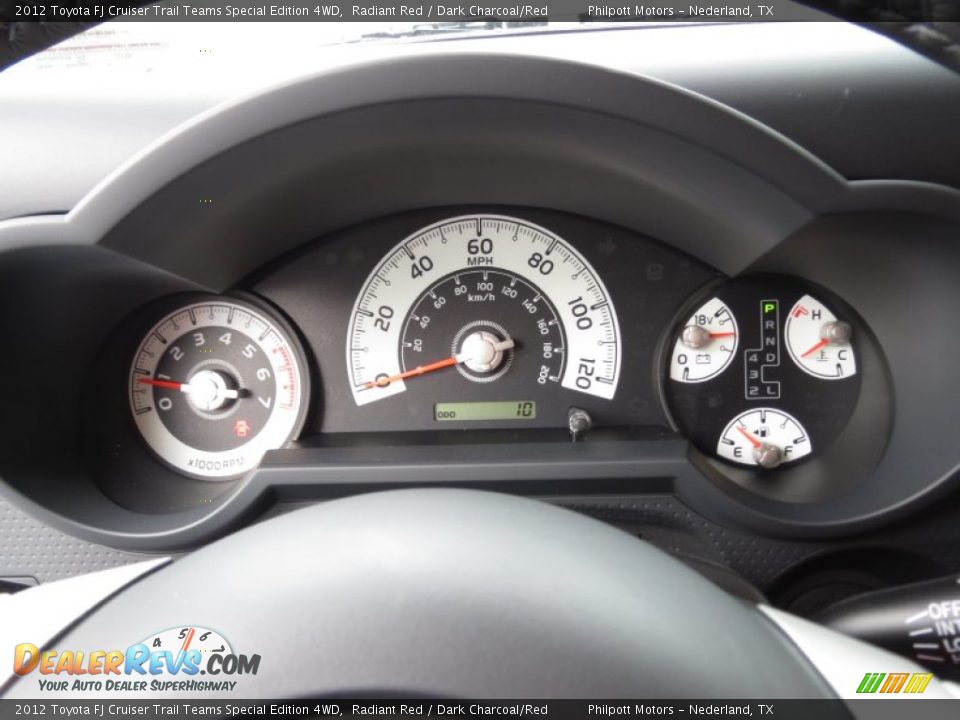 2012 Toyota FJ Cruiser Trail Teams Special Edition 4WD Gauges Photo #33