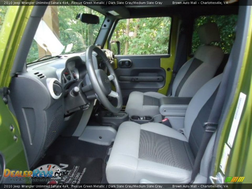 Dark Slate Gray Medium Slate Gray Interior 2010 Jeep