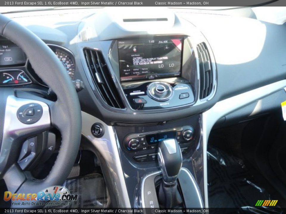2013 Ford Escape SEL 1.6L EcoBoost 4WD Ingot Silver Metallic / Charcoal Black Photo #7