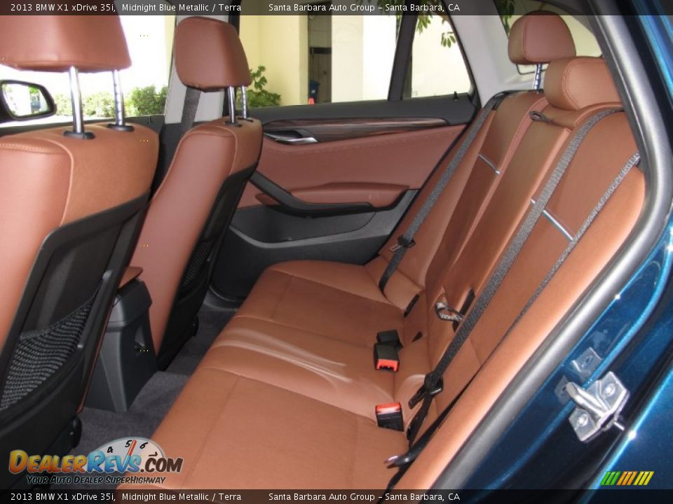 Rear Seat of 2013 BMW X1 xDrive 35i Photo #5