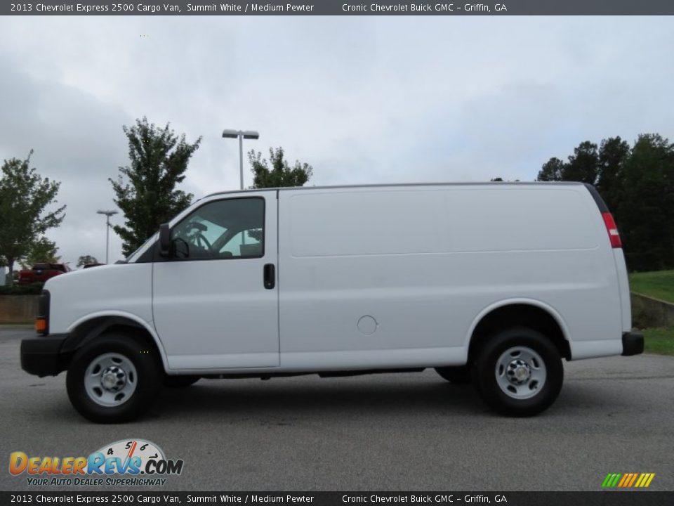 2013 Chevrolet Express 2500 Cargo Van Summit White / Medium Pewter Photo #4