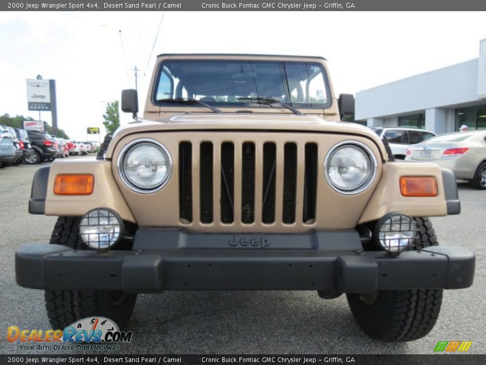 Desert Sand Pearl 2000 Jeep Wrangler Sport 4x4 Photo #2