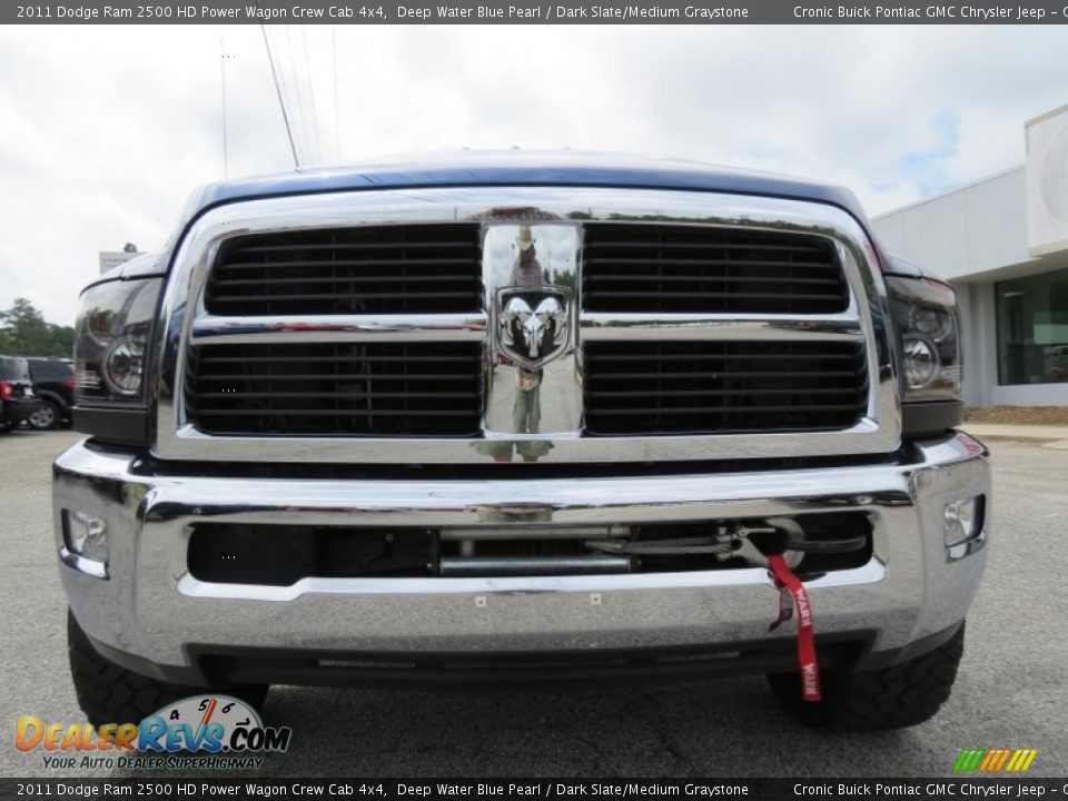 2011 Dodge Ram 2500 HD Power Wagon Crew Cab 4x4 Deep Water Blue Pearl / Dark Slate/Medium Graystone Photo #2