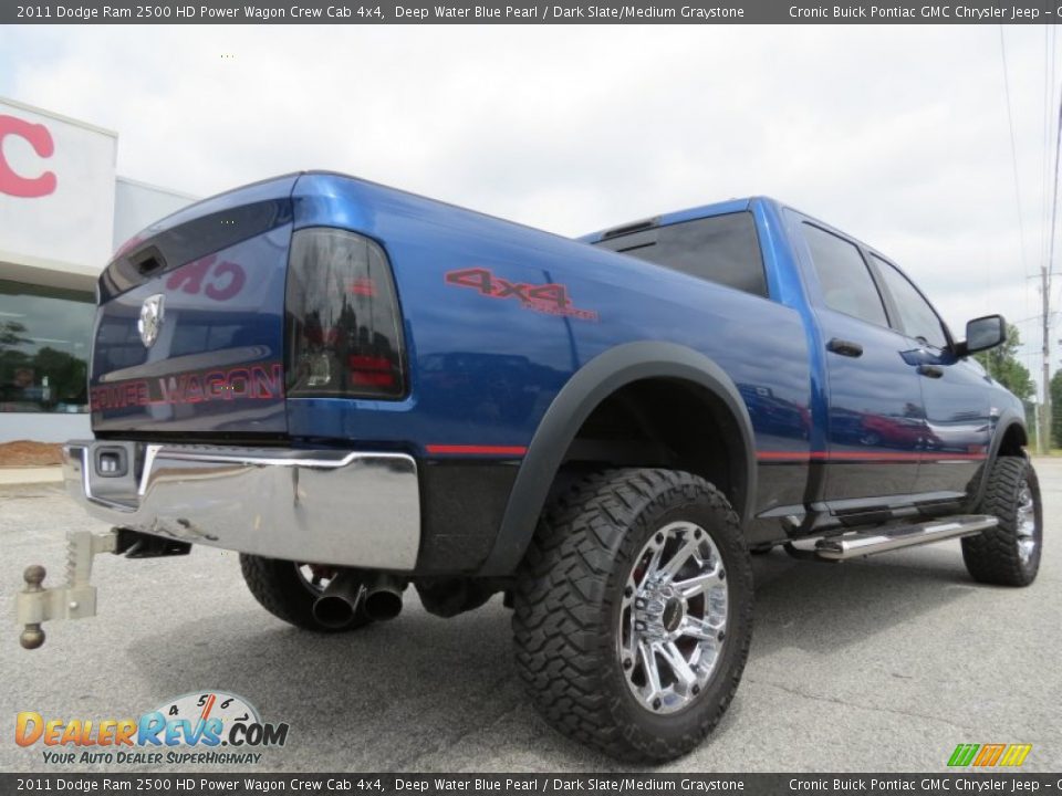 2011 Dodge Ram 2500 HD Power Wagon Crew Cab 4x4 Deep Water Blue Pearl / Dark Slate/Medium Graystone Photo #7