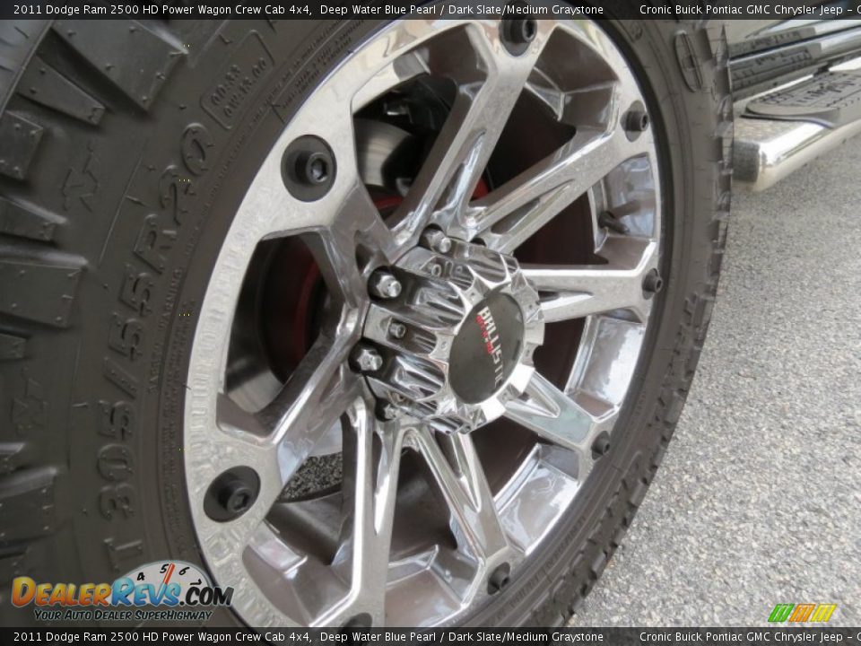 2011 Dodge Ram 2500 HD Power Wagon Crew Cab 4x4 Deep Water Blue Pearl / Dark Slate/Medium Graystone Photo #10