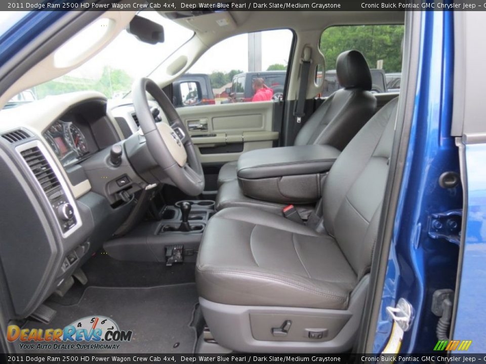 Front Seat of 2011 Dodge Ram 2500 HD Power Wagon Crew Cab 4x4 Photo #13