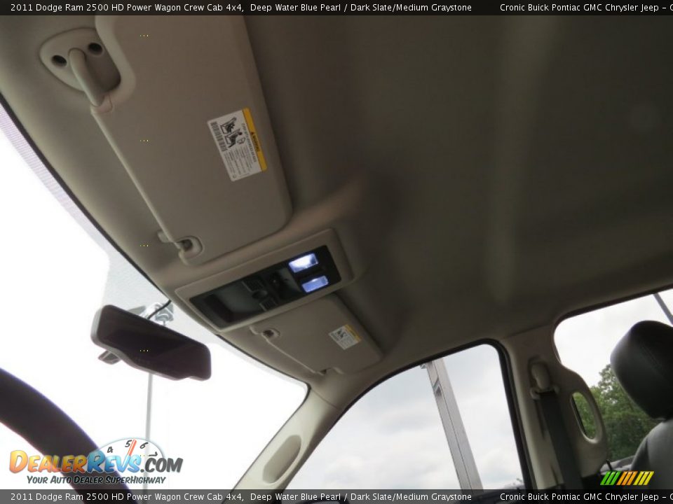 2011 Dodge Ram 2500 HD Power Wagon Crew Cab 4x4 Deep Water Blue Pearl / Dark Slate/Medium Graystone Photo #14