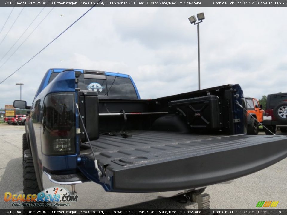 2011 Dodge Ram 2500 HD Power Wagon Crew Cab 4x4 Deep Water Blue Pearl / Dark Slate/Medium Graystone Photo #18