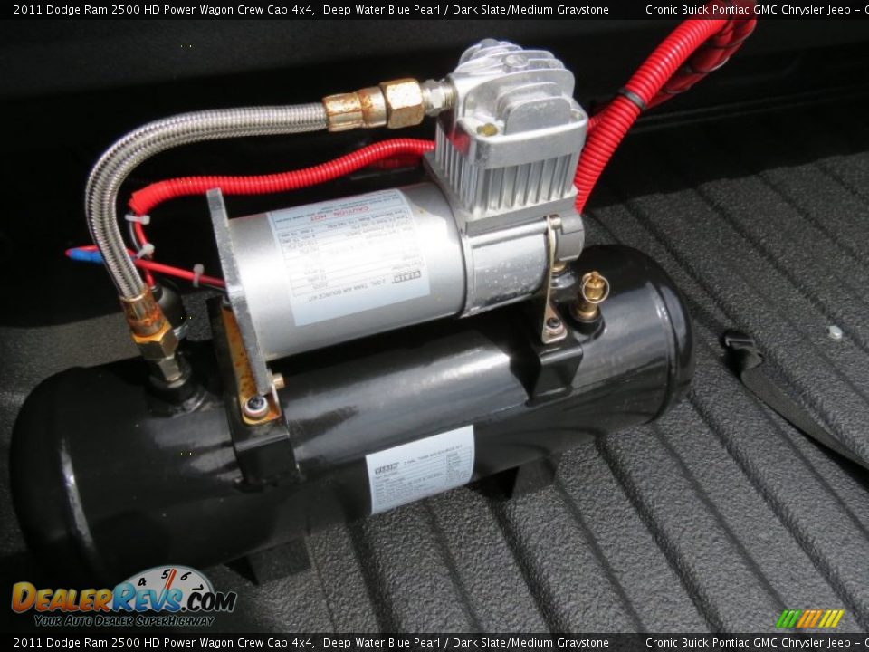 2011 Dodge Ram 2500 HD Power Wagon Crew Cab 4x4 Deep Water Blue Pearl / Dark Slate/Medium Graystone Photo #20