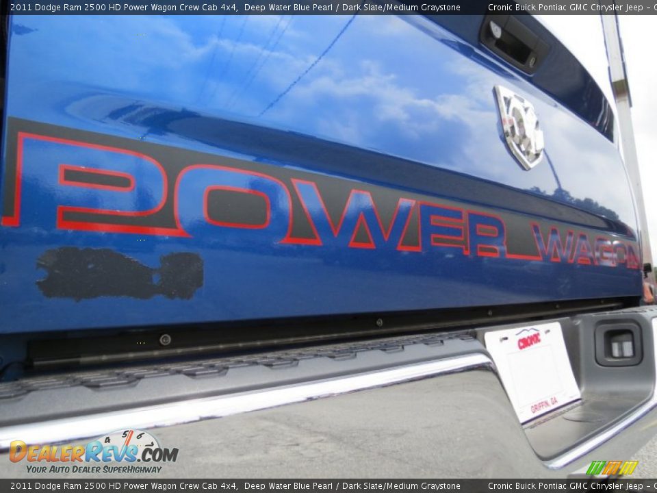 2011 Dodge Ram 2500 HD Power Wagon Crew Cab 4x4 Deep Water Blue Pearl / Dark Slate/Medium Graystone Photo #21