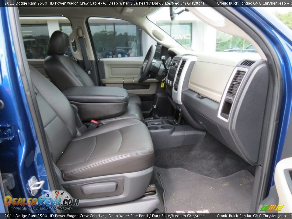 2011 Dodge Ram 2500 HD Power Wagon Crew Cab 4x4 Deep Water Blue Pearl / Dark Slate/Medium Graystone Photo #23