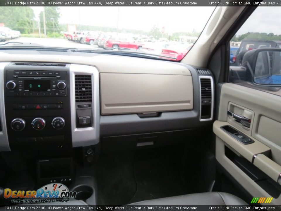 2011 Dodge Ram 2500 HD Power Wagon Crew Cab 4x4 Deep Water Blue Pearl / Dark Slate/Medium Graystone Photo #24