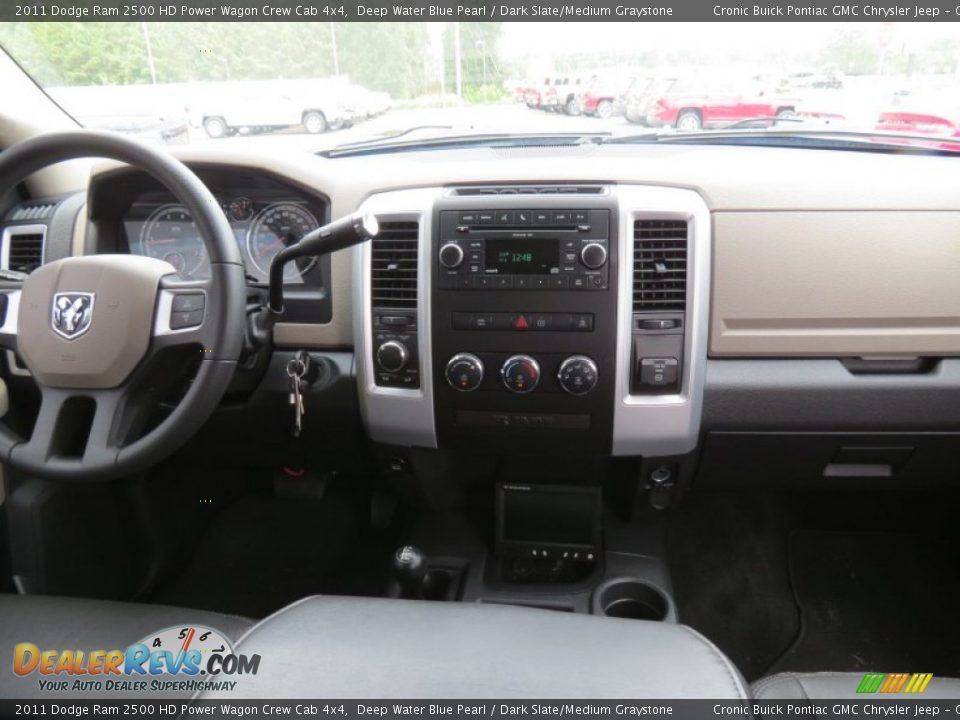 Dashboard of 2011 Dodge Ram 2500 HD Power Wagon Crew Cab 4x4 Photo #25