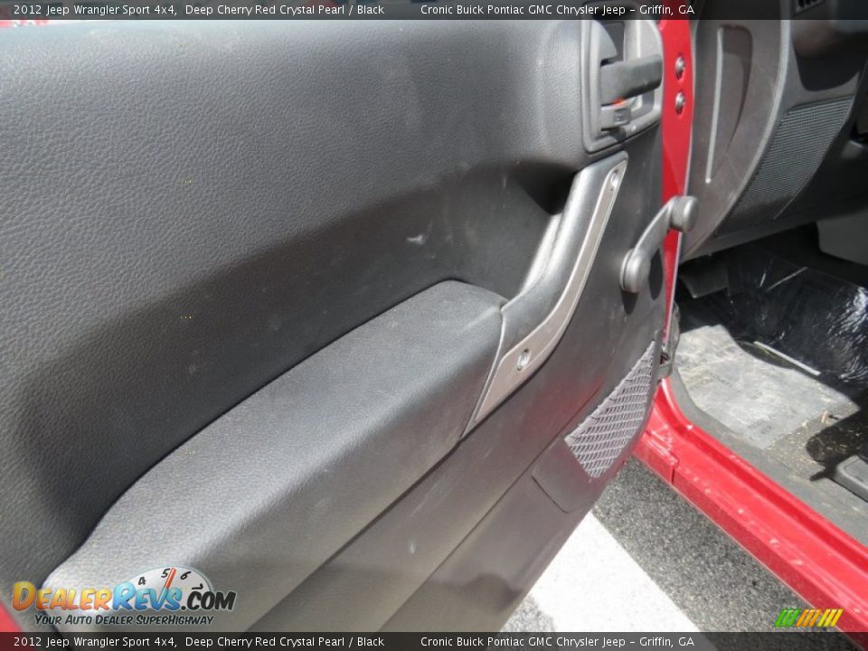 2012 Jeep Wrangler Sport 4x4 Deep Cherry Red Crystal Pearl / Black Photo #13