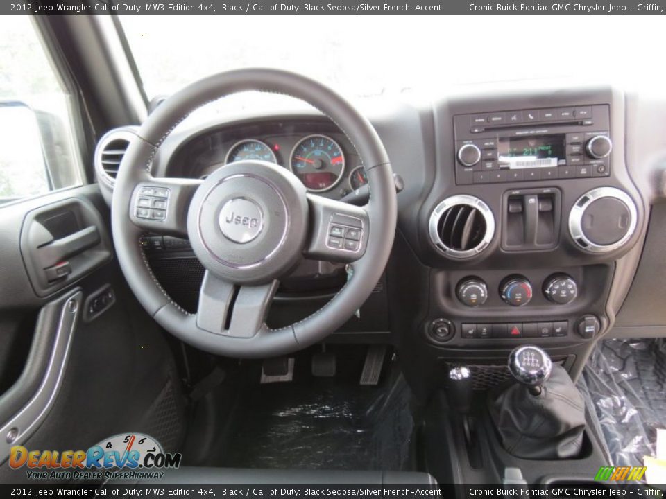 Dashboard of 2012 Jeep Wrangler Call of Duty: MW3 Edition 4x4 Photo #16