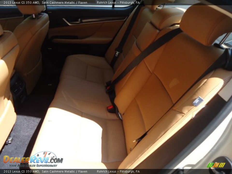 2013 Lexus GS 350 AWD Satin Cashmere Metallic / Flaxen Photo #11