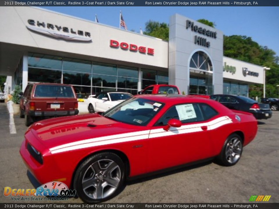 2013 Dodge Challenger R/T Classic Redline 3-Coat Pearl / Dark Slate Gray Photo #1