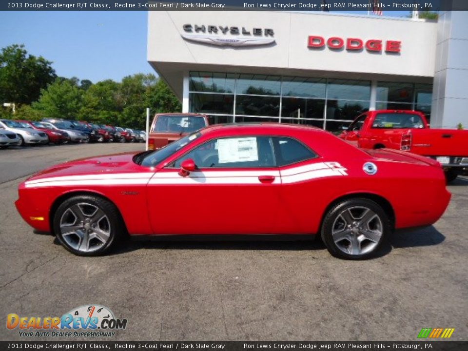 2013 Dodge Challenger R/T Classic Redline 3-Coat Pearl / Dark Slate Gray Photo #2