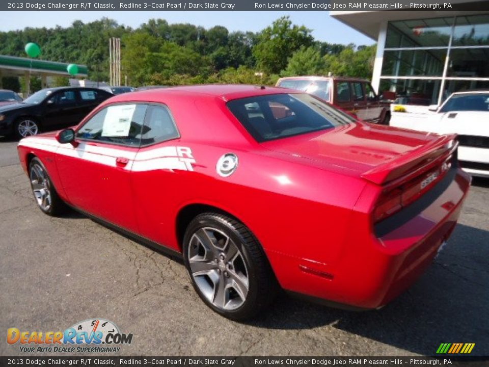 2013 Dodge Challenger R/T Classic Redline 3-Coat Pearl / Dark Slate Gray Photo #3