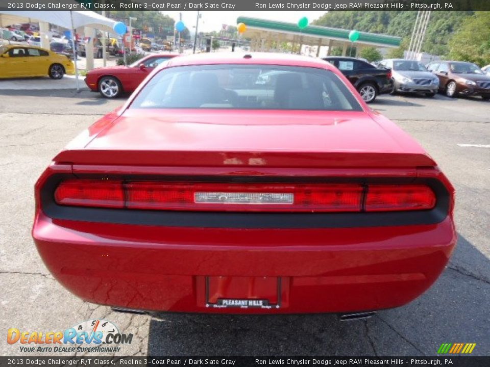 2013 Dodge Challenger R/T Classic Redline 3-Coat Pearl / Dark Slate Gray Photo #4