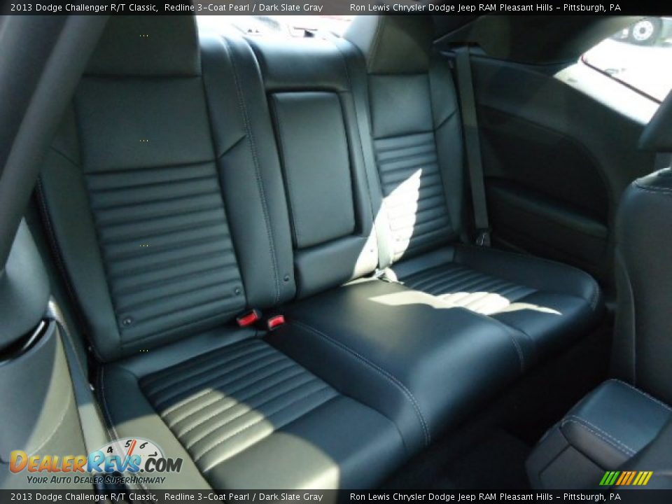 Rear Seat of 2013 Dodge Challenger R/T Classic Photo 9