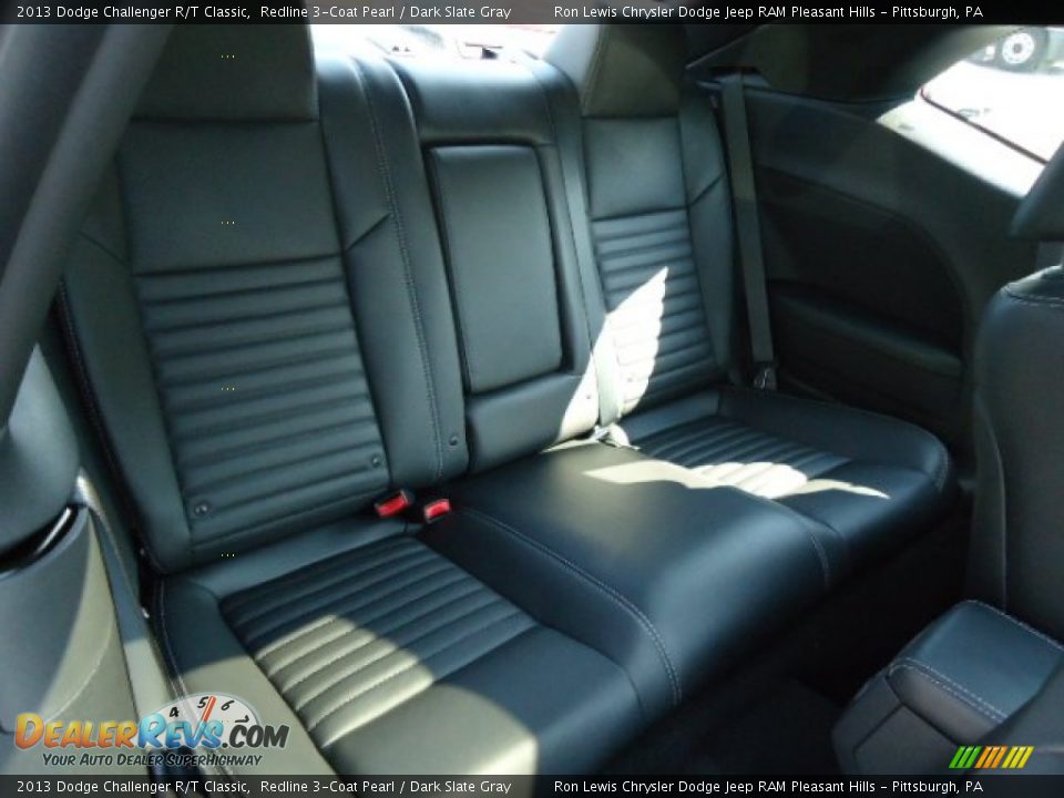 Rear Seat of 2013 Dodge Challenger R/T Classic Photo #9