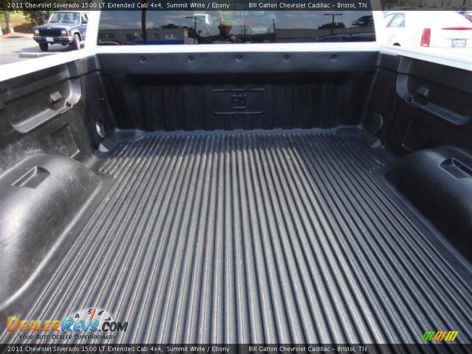 2011 Chevrolet Silverado 1500 LT Extended Cab 4x4 Summit White / Ebony Photo #5