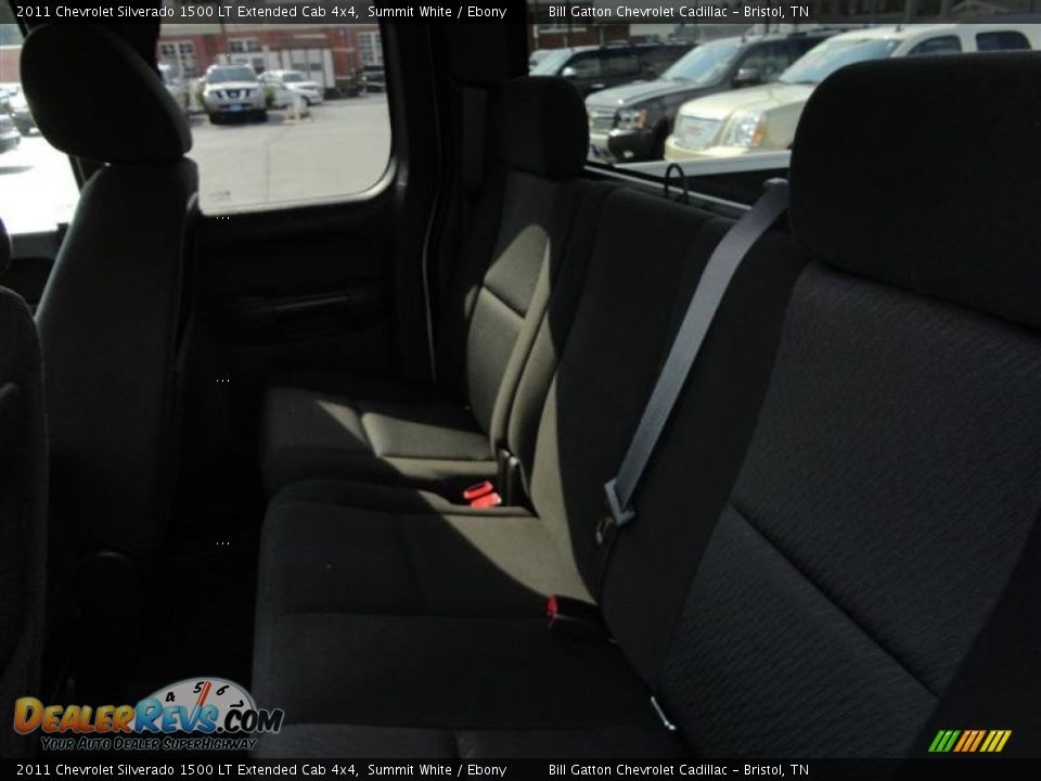 2011 Chevrolet Silverado 1500 LT Extended Cab 4x4 Summit White / Ebony Photo #6