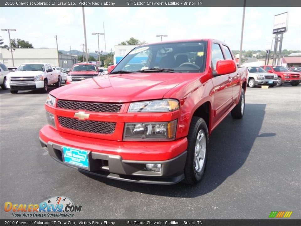 2010 Chevrolet Colorado LT Crew Cab Victory Red / Ebony Photo #2