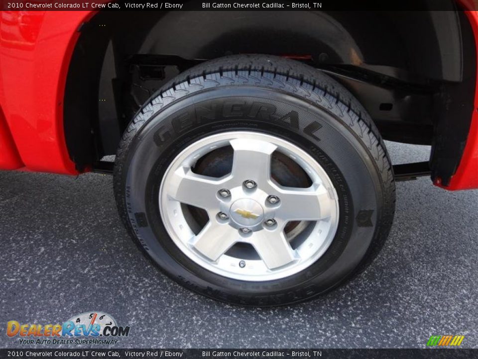 2010 Chevrolet Colorado LT Crew Cab Victory Red / Ebony Photo #5
