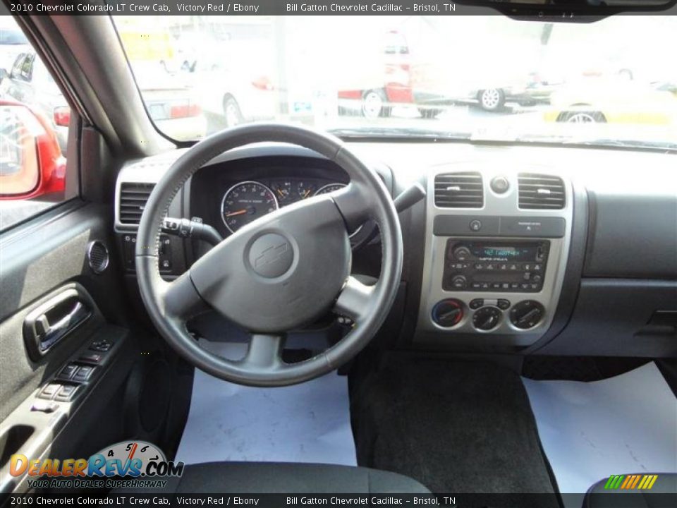 2010 Chevrolet Colorado LT Crew Cab Victory Red / Ebony Photo #7