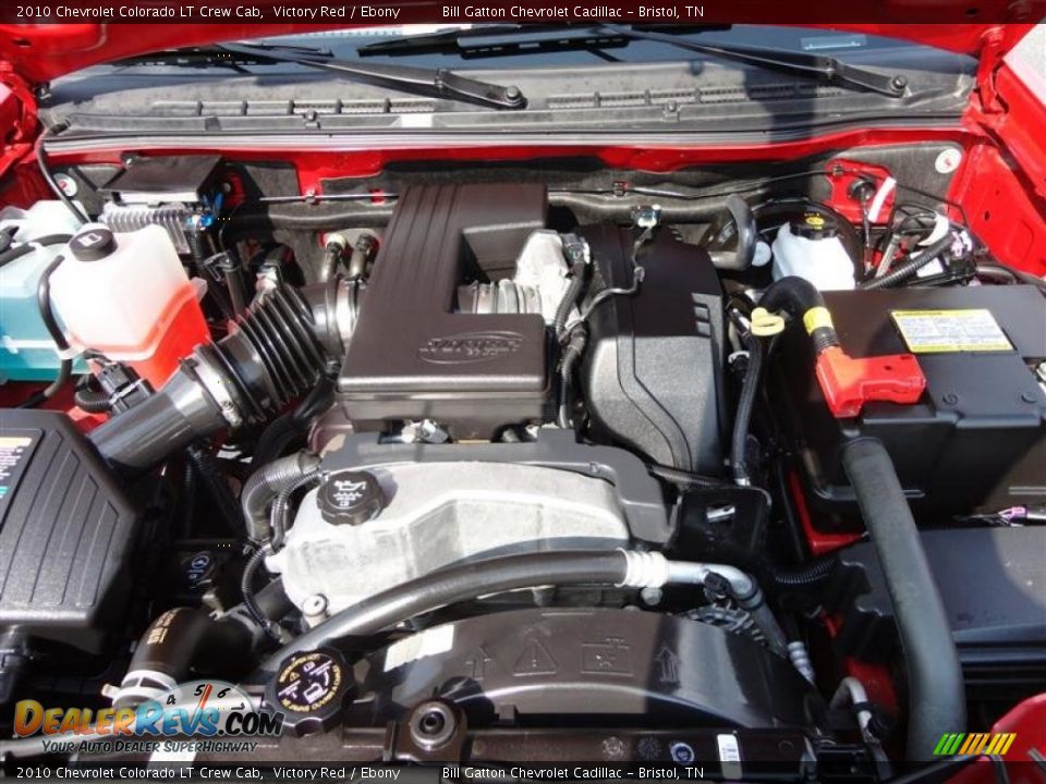 2010 Chevrolet Colorado LT Crew Cab Victory Red / Ebony Photo #9