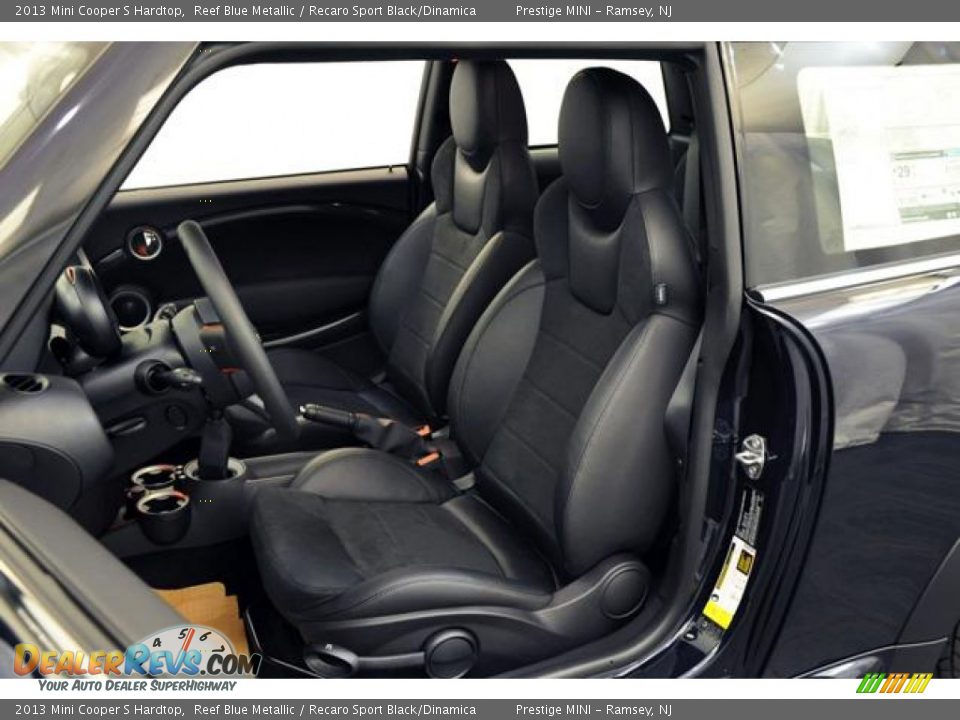 Front Seat of 2013 Mini Cooper S Hardtop Photo #13