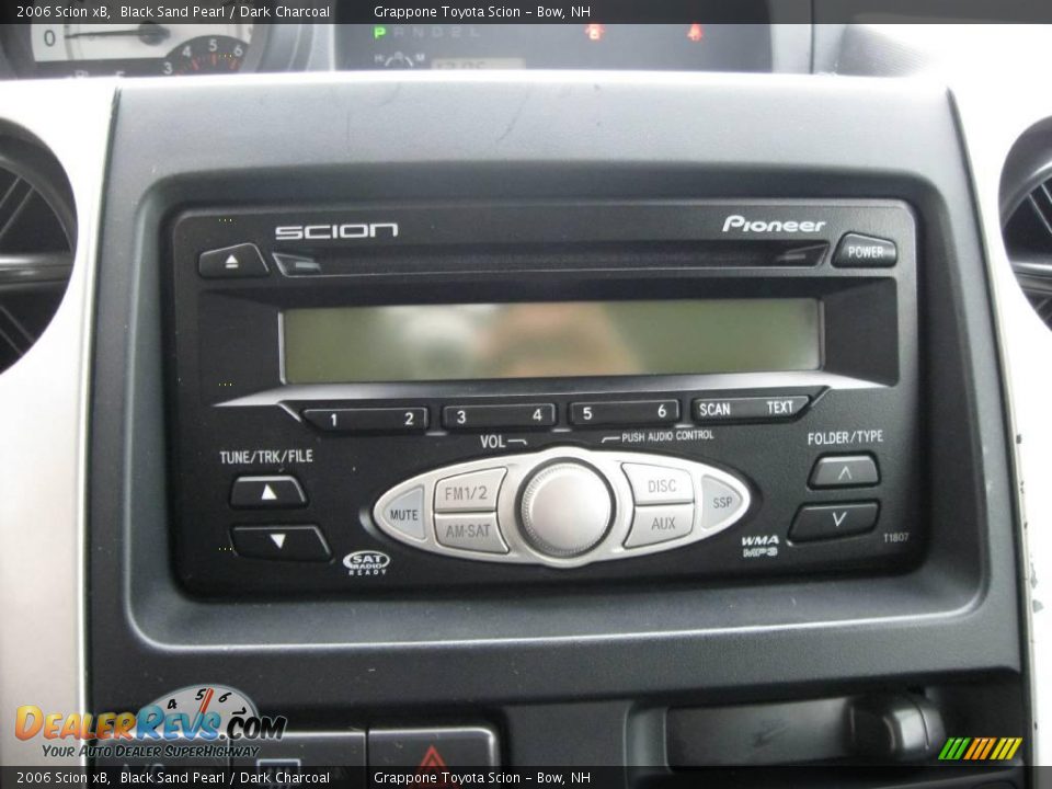 2006 Scion xB Black Sand Pearl / Dark Charcoal Photo #2