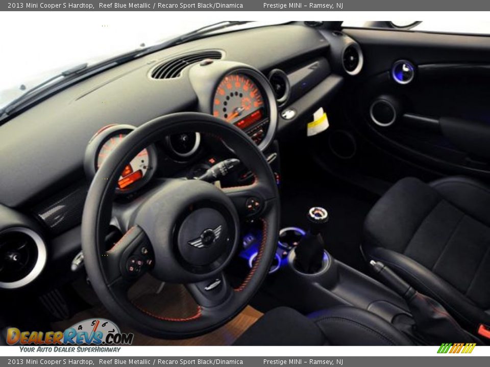 Dashboard of 2013 Mini Cooper S Hardtop Photo #17